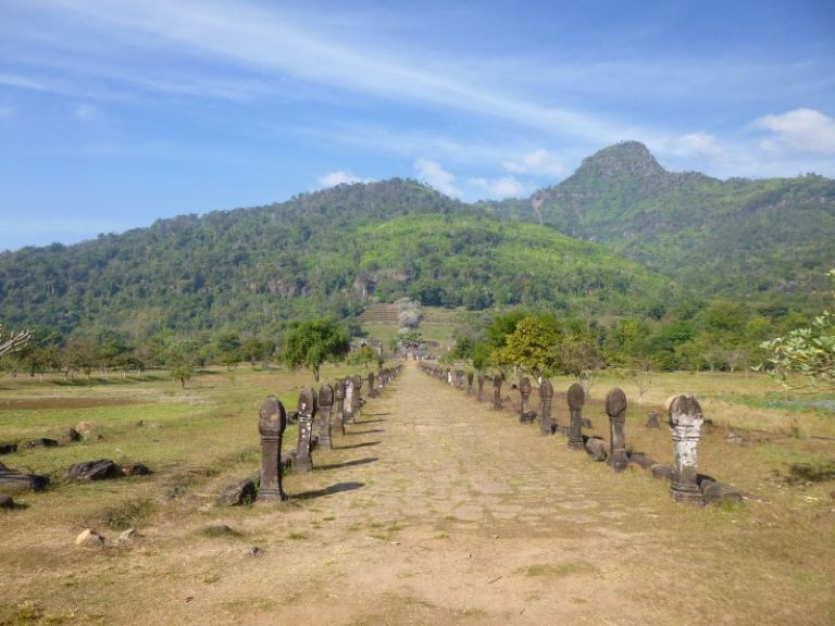 Un tempio khmer in Laos: Champasak