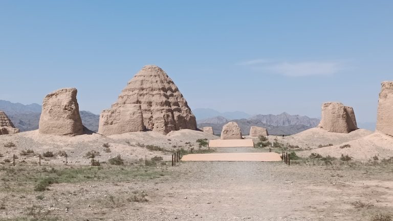 Tombe imperiali degli Xia Occidentali vicino a Yinchuan, nel Ningxia
