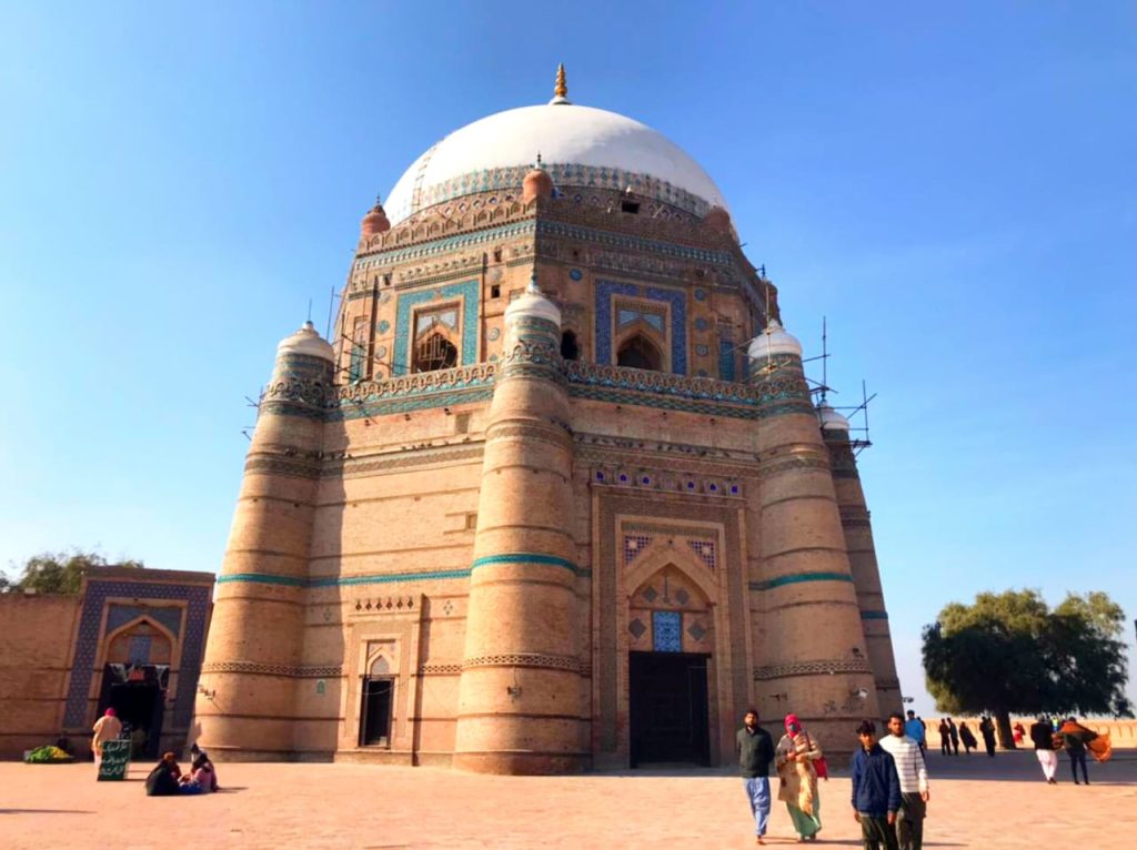 Mausoleo di Shah Rukn-e-Alam a Multan, uno dei principali santuari sufi del Punjab pakistano